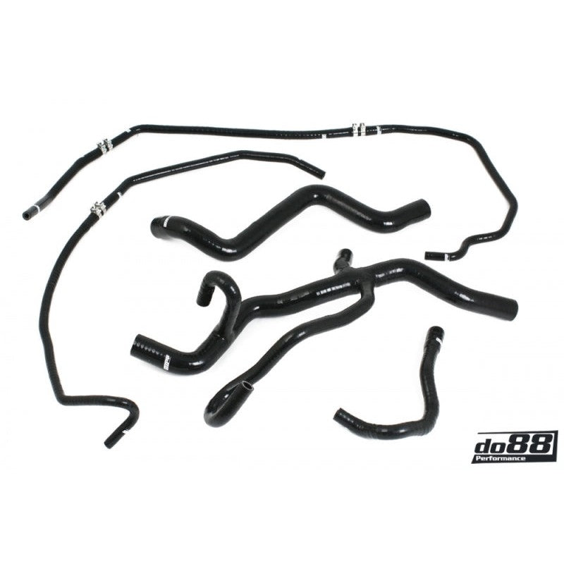 do88 black silicone coolant hose kit for Volvo C30 C70 S40 V50 Turbo Automatic