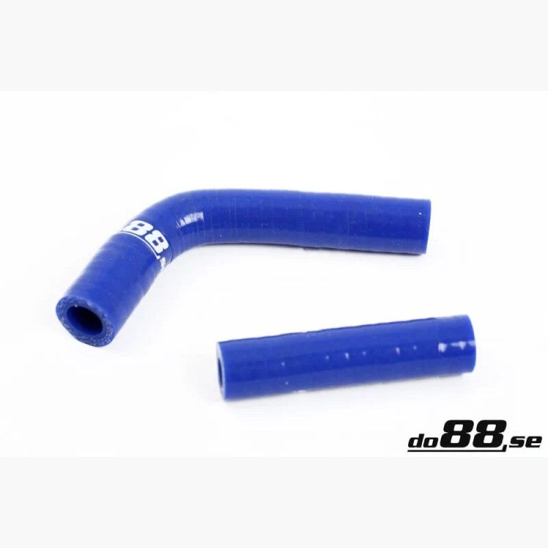 Blue silicone turbocharger cooling hose kit for Volvo by do88