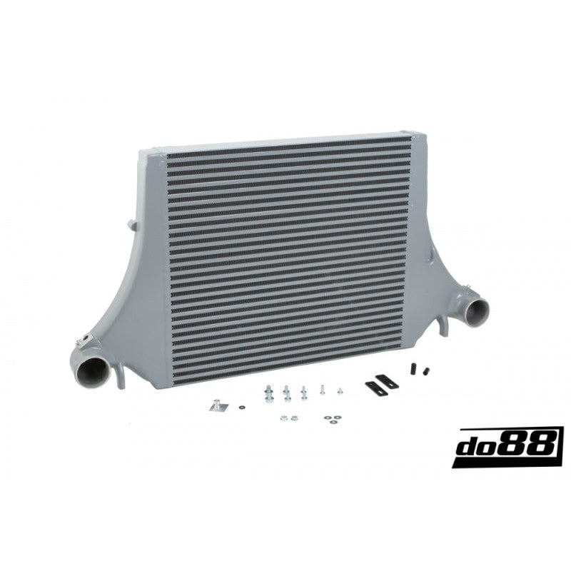 do88 high-performance silver aluminum intercooler core with end tanks for Volvo S60 and V60
