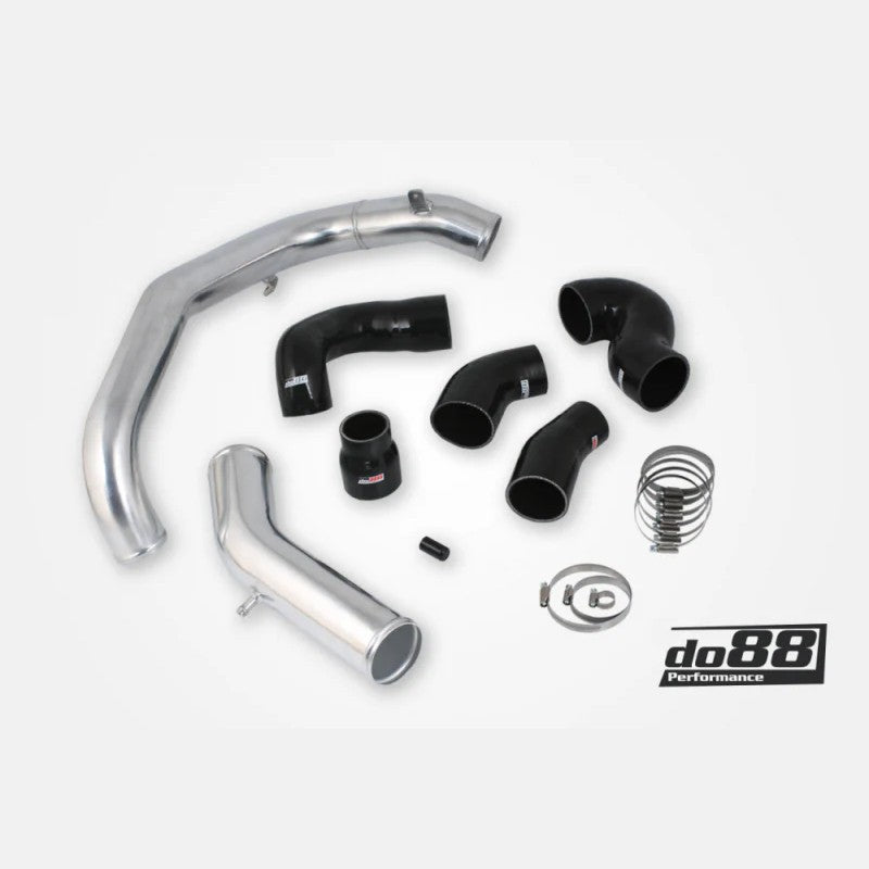 do88 black turbo pressure pipes and silicone hose upgrade kit for 2003-2007 Volvo S60 and V70n.