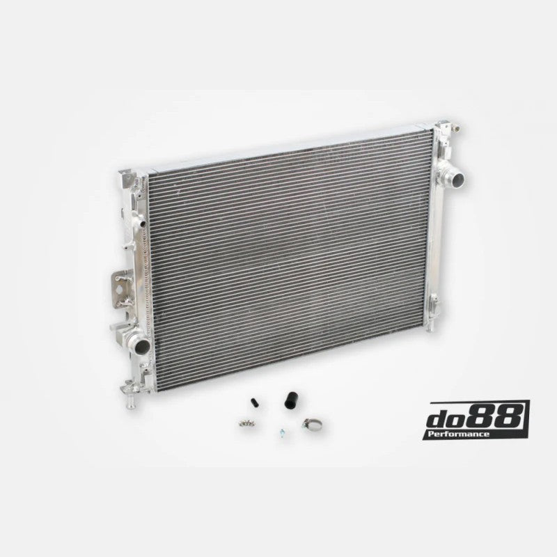 do88 high-performance radiator with aluminum core and tanks for Volvo V40, S60, and XC60 series