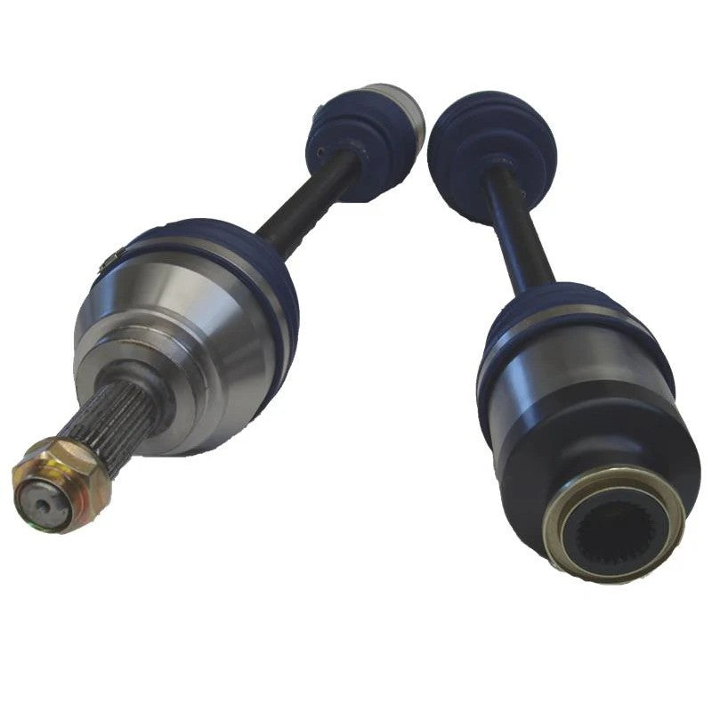 The Driveshaft Shop Level 5 750HP front left heavy-duty axle for 1993-2003 Subaru Impreza and WRX.