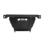 DV8 Offroad 3.5mm steel front skid plate in micro-texture black for 2024-2026 Toyota Tacoma.