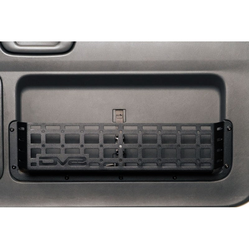 DV8 Offroad MPGX-03 micro-texture black powder-coated steel Molle door pocket panel for 2003-2009 Lexus GX470.