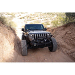 Micro-texture black steel dual pod light cowl brackets for Jeep Wrangler JL and Gladiator JT.