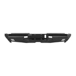 DV8 Offroad Spec Series rear bumper in micro-texture black powder coat for 2019-2025 Ram 2500/3500 trucks