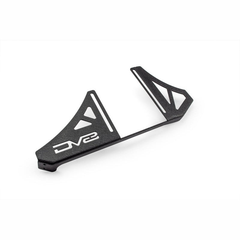 DV8 Offroad textured black steel adaptive cruise control relocation bracket for Ford Super Duty