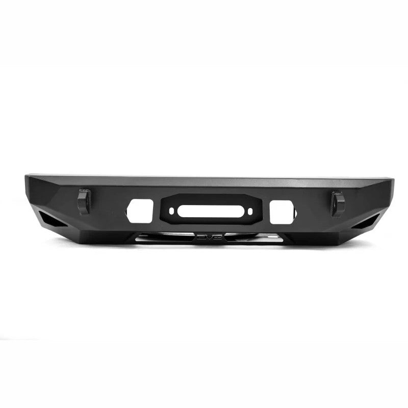 DV8 Offroad Centric Series black micro-texture steel front winch bumper for 2025-2026 Toyota 4Runner