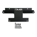 Micro-texture black powder coated 3mm steel license plate relocation bracket for Ford Bronco