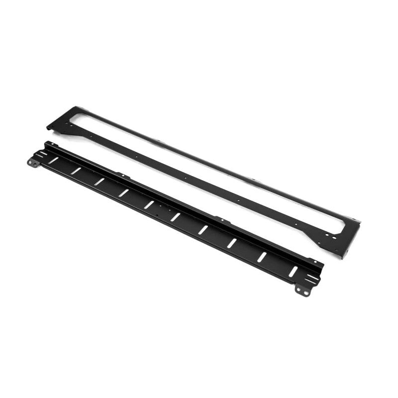 DV8 Offroad micro-texture black roof rack light cutout fairing for 2025-2026 Toyota 4Runner models.