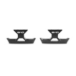 Pair of DV8 Offroad CNC-machined billet aluminum utility grab handles with mounting hardware and MOLLE plates.