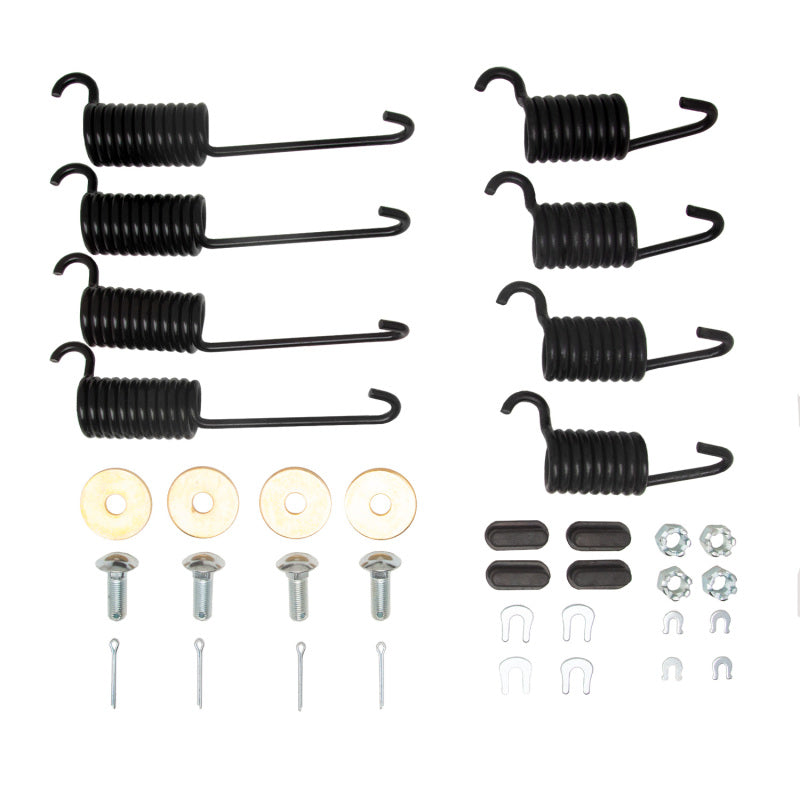 DFC rear drum brake hardware kit with springs and clips for 1950-1974 International Harvester trucks.