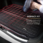 3D MAXpider 24-26 Chevrolet Trax Kagu Seatback Protector - Black (2pc)