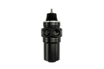 Turbosmart FPRF8 Fuel Pressure Regulator and Filter - Black - TS-0404-1532