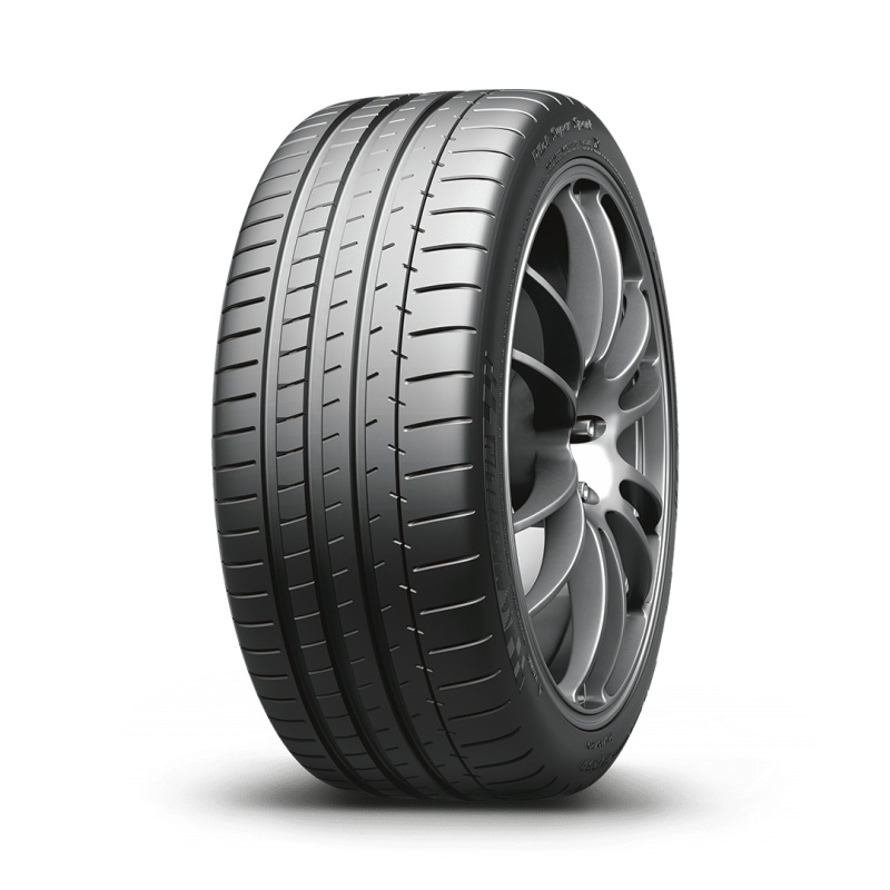 Michelin Pilot Super Sport ZP P285/30ZR19 (94Y) max performance summer run-flat tire tread and sidewall.