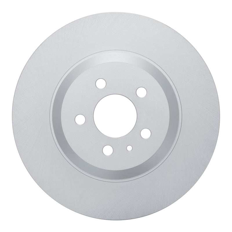 DFC GeoSPEC silver coated front brake rotor for 2018-2023 Tesla Model 3 Performance.