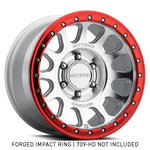 Method Race Wheels 18in Forged Style 1 Beadlock Ring - Red