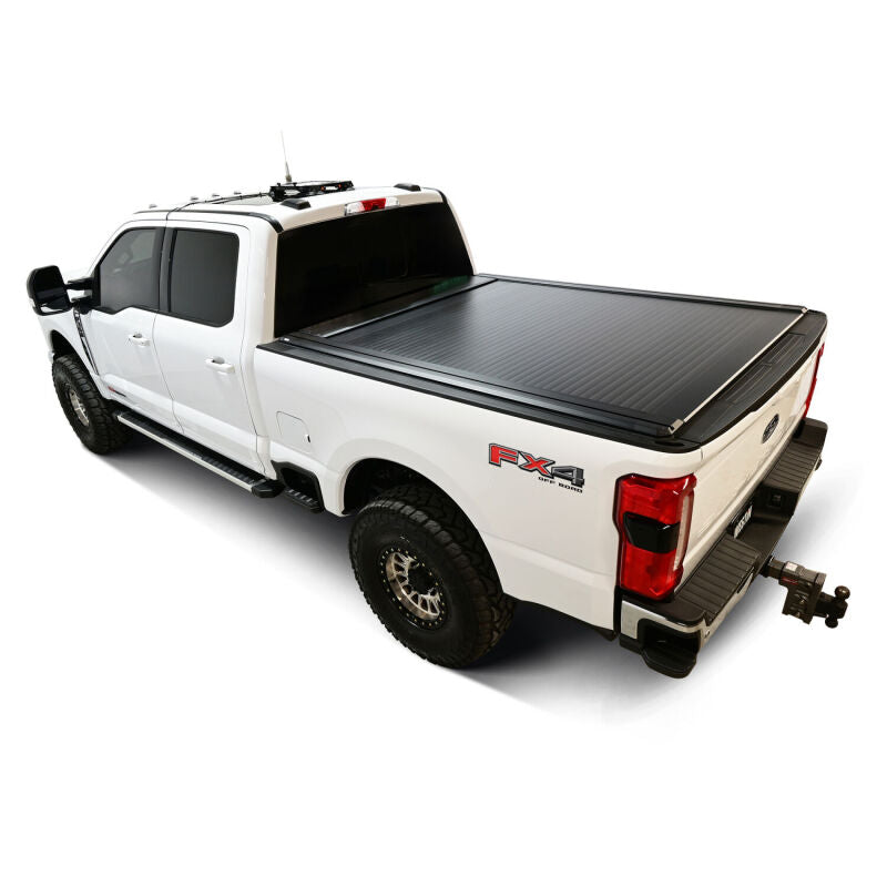 Westin Manual Retractable Tonneau Cover - Black - Fits 2017-2026 Ford F-250/F-350/F-450/F-550 Super Duty (6ft 10in Bed)