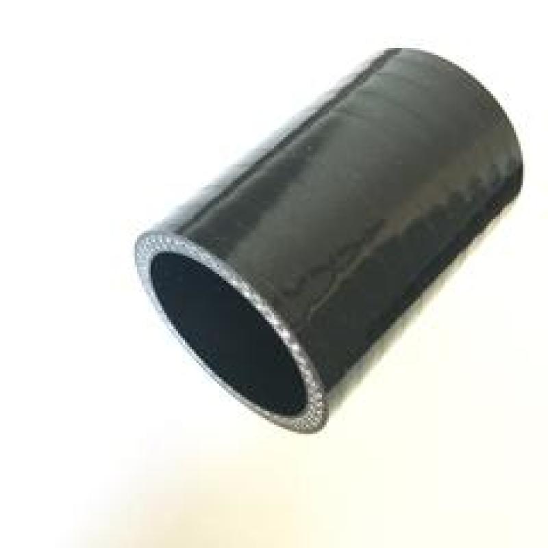 Black Ticon Industries 1.75 inch 4-ply reinforced straight silicone coupler for automotive plumbing.