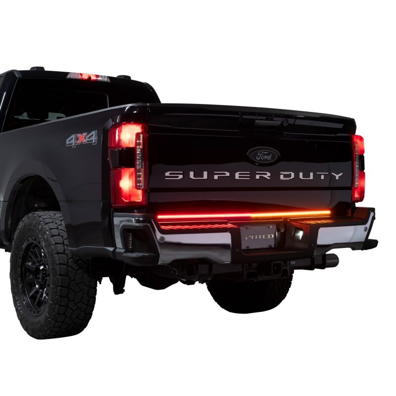Putco 60-inch Blade LED tailgate light bar and plug-and-play wiring harness for 2023-2025 Ford F-250/F-350 Super Duty