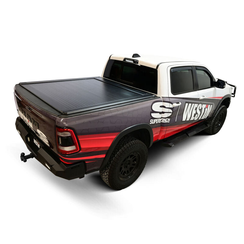 Westin Manual Retractable Tonneau Cover for 2019-2026 Ram 1500 New Body (5ft 7in Bed, Excl. RamBox) - Black