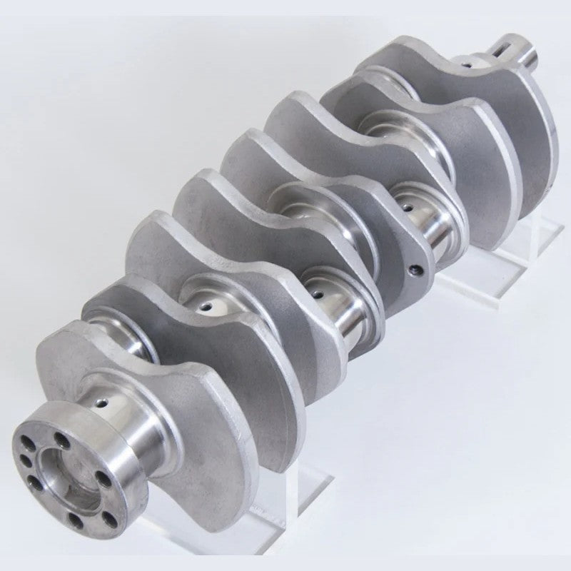 Eagle forged 4340 steel 88mm stock stroke crankshaft with nitrided finish for 4G63 engines.