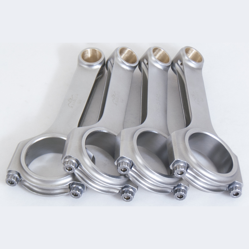Set of four Eagle forged 4340 steel H-Beam connecting rods with ARP 2000 bolts for Dodge Neon SRT-4.