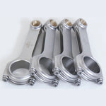 Set of four Eagle H-Beam forged 4340 steel connecting rods for 4G63 engines with ARP 2000 hardware