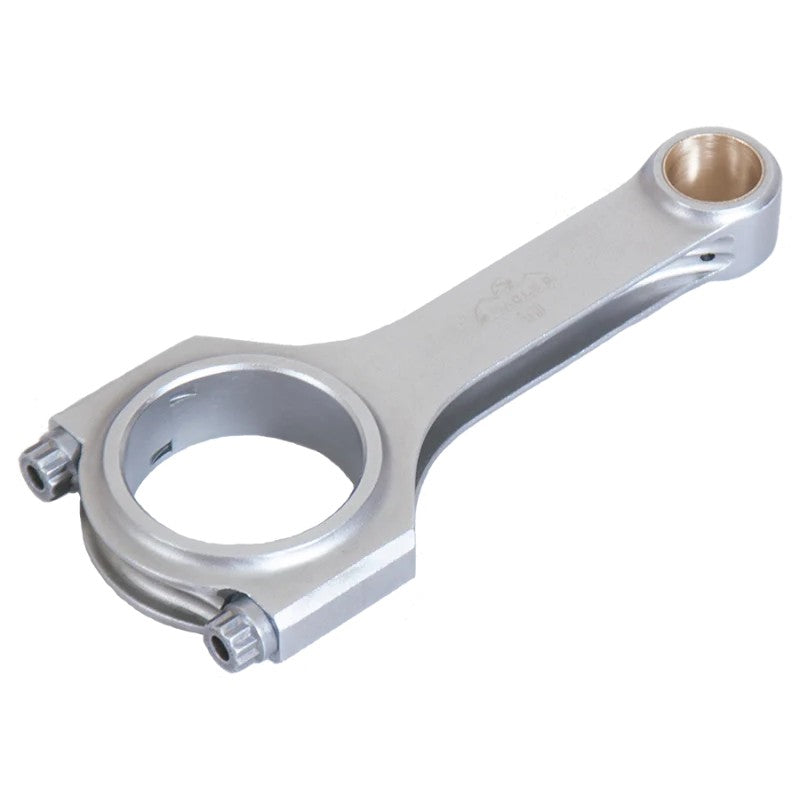 Eagle Specialty Products forged 4340 steel H-beam connecting rod for Nissan SR20 engines.