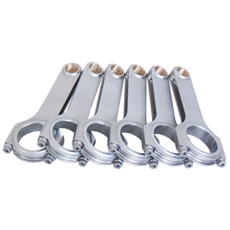 Eagle Specialty Products forged 4340 steel H-beam connecting rods set of 6 for Nissan VG30 engines