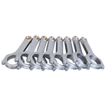 Set of eight Eagle forged 4340 steel H-Beam connecting rods for Toyota and Lexus UZFE V8 engines