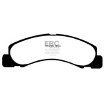 EBC Brakes Extra Duty carbon granule front brake pads for 1999-2005 Ford Super Duty and Excursion trucks.