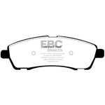 EBC Brakes Extra Duty rear brake pad set with NUCAP shims for Ford Excursion and F-Series Super Duty trucks.
