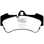 EBC Brakes Redstuff ceramic front brake pad set DP31521C for Porsche Cayenne and VW Touareg.