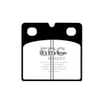 EBC Brakes Ultimax2 black-coded rear parking brake pads set, part number UD971.