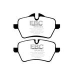 EBC Brakes Yellowstuff high-performance front brake pads for 2006-2016 Mini Cooper models.