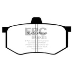 EBC Brakes Ultimax2 rear brake pads UD1368 for 2008-2015 Mitsubishi Lancer Evolution