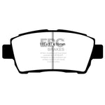 EBC Redstuff Ceramic high-performance front brake pad set for Scion and Toyota vehicles.