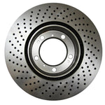 EBC RK Series Premium cross-drilled front brake rotors for 2018-2021 Subaru WRX STI
