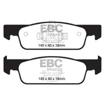 EBC Greenstuff DP22146 front brake pad set for 2016-2017 Smart Fortwo 0.9L