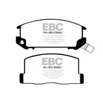 EBC Yellowstuff high-performance aramid rear brake pad set for 1985-1989 Toyota MR2.