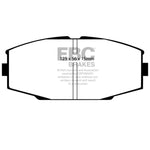EBC Brakes Yellowstuff high-friction front brake pads DP4610R for 1986-1992 Toyota Supra.