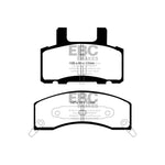 EBC Brakes Yellowstuff high-performance front brake pad set with aramid fiber compound.