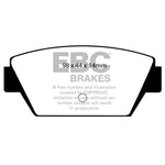 EBC Yellowstuff high-friction rear brake pads DP4576R for 1990-1994 Eagle Talon and Mitsubishi Eclipse
