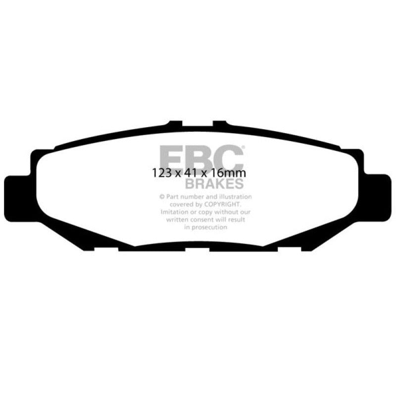 EBC Brakes Yellowstuff high-friction rear brake pads MPN DP4848R