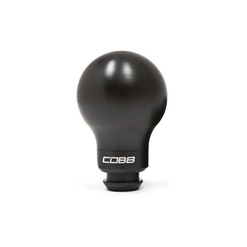 Stealth black Cobb Tuning shift knob for Subaru 5-speed manual transmissions