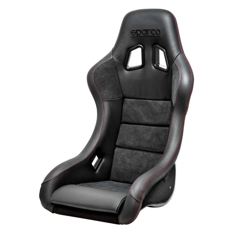 Sparco QRT-C Performance Carbon Fiber Racing Seat - Black/Red