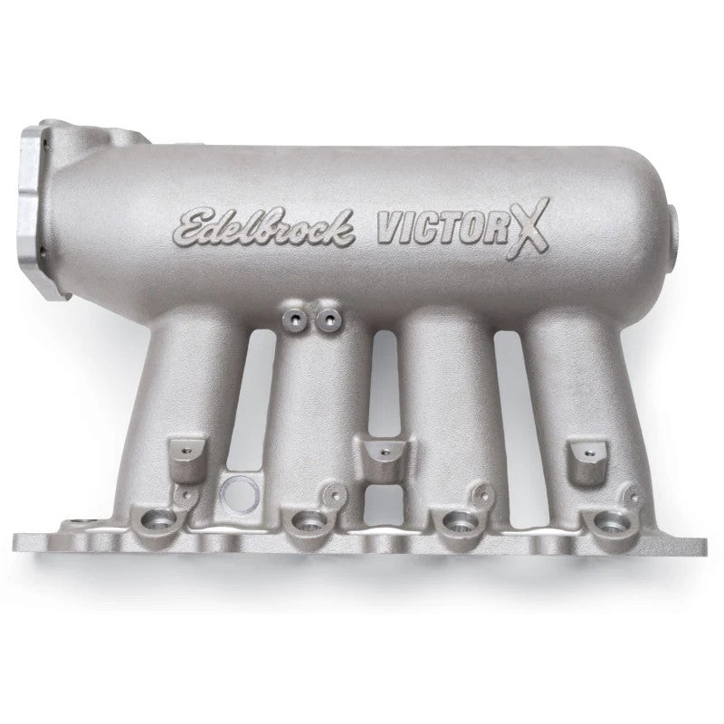 Edelbrock Victor X cast aluminum intake manifold #4764 for Honda B16A and B18C5 engines.