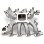 Edelbrock Victor Jr. natural aluminum EFI intake manifold for 1999-2004 Ford 4.6L SOHC engines.