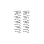 A pair of Eibach Pro-Lift-Kit silver front suspension lift springs for 2001-2007 Toyota Sequoia.